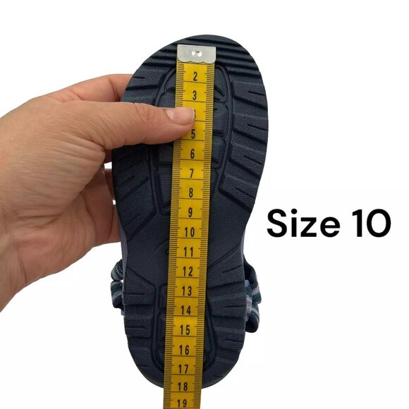 Teva Toddler Girls Sport Strappy Sandals Size 10 Purple Adjustable Lightweight - Picture 7 of 13